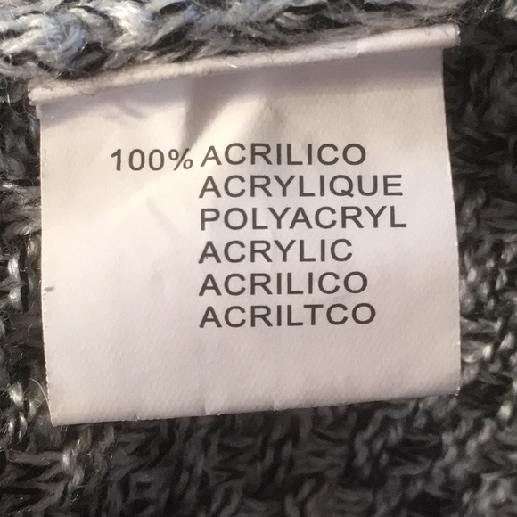 Catwalk studio sweater medium with large buttons black white long roomy… - Picture 8 of 11